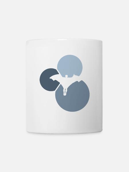 Wingsuit Flying Glider Glider - Mug - white