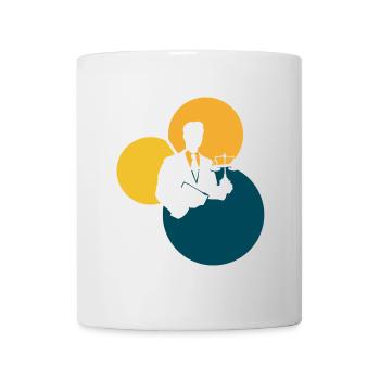 Recht Gericht Versicherung - Tasse - Weiß - Vorne