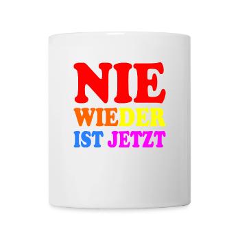 Plus jamais ça n’est maintenant - Mug blanc - blanc - Devant