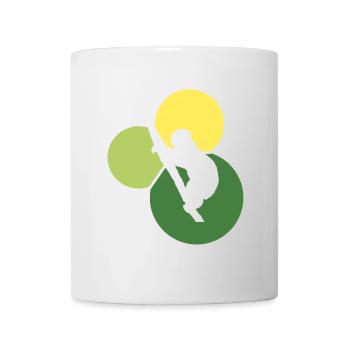 Sommeil paresseux et relaxant - Mug blanc - blanc - Devant
