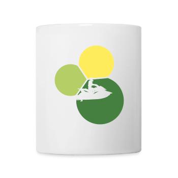 Jet Ski Motoneige - Mug blanc - blanc - Devant