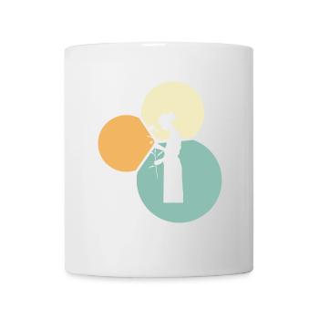 Flower Bouquet Flower Power - Mug blanc - blanc - Devant