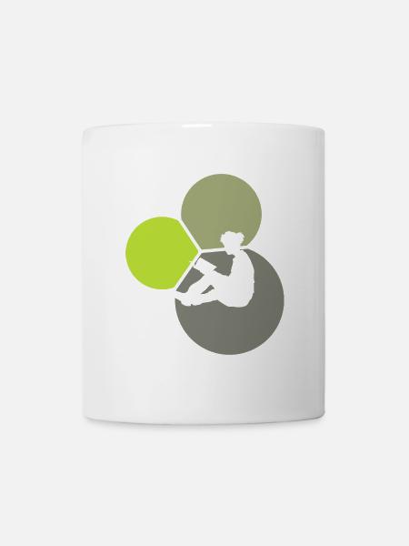 Leseratte Bildung - Tasse - Weiß