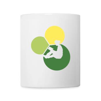 Leseratte Autor - Tasse - Weiß - Vorne