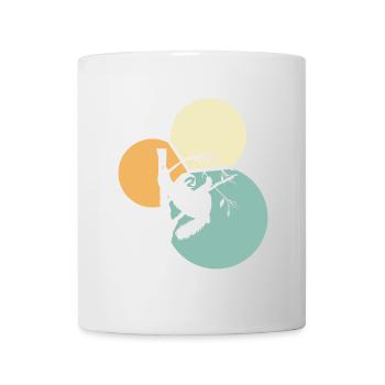 Faultier Faul Müdigkeit - Tasse - Weiß - Vorne