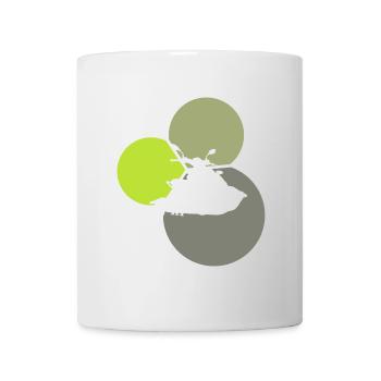 Water Skiing Motorboat Wakeskating - Mug - white - Front