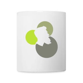 Bart Gentleman Schnurrbart - Tasse - Weiß - Vorne