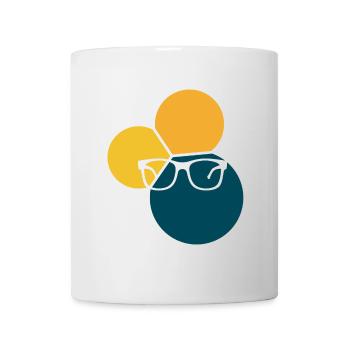 Buch Lesen - Tasse - Weiß - Vorne