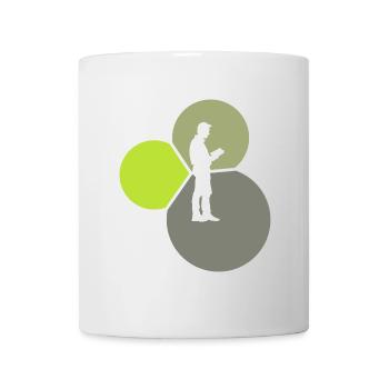 Book Writing - Mug - white - Front