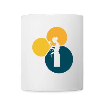 Blumenstrau Florist Hobbygärtner - Tasse - Weiß - Vorne