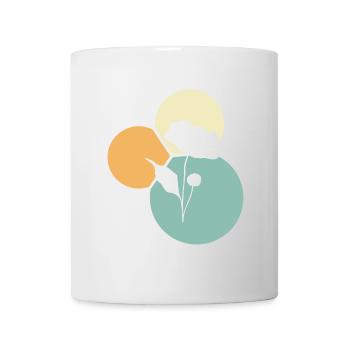 Bouquet de fleurs jardinier amateur jardin - Mug blanc - blanc - Devant