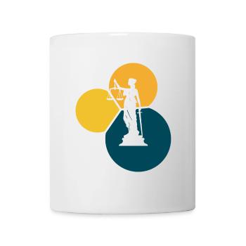Juge Law - Mug blanc - blanc - Devant