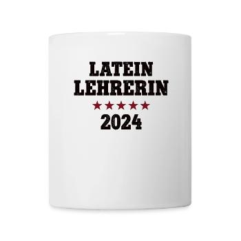 Lateinlehrerin 2024 Beruf Studium Lehramt Latein - Tasse - Weiß - Vorne
