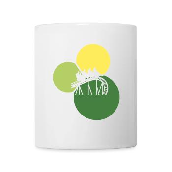Rummel Maßkrug Riesenrad - Tasse - Weiß - Vorne
