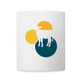 Droits des animaux végétaliens Veganerin - Mug blanc - blanc - Devant