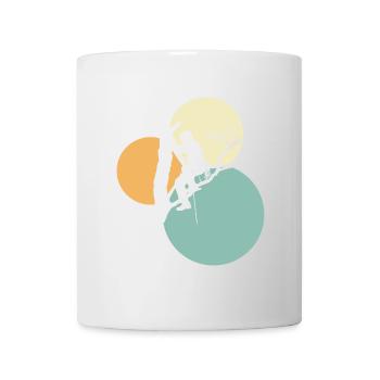 Ausruestung Kletteraffe Baumklettern - Tasse - Weiß - Vorne