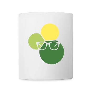 Bookworm Novel Reading - Mug - white - Front