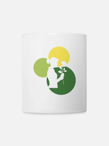 Flower Bouquet Flower Power Garden - Mug blanc - blanc