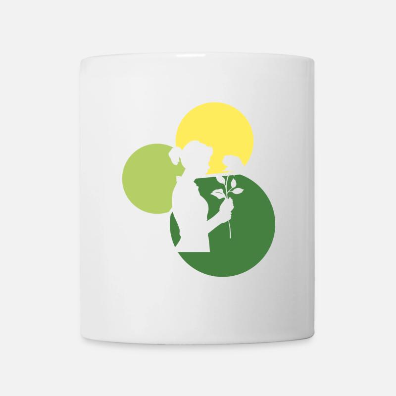 Flower Bouquet Flower Power Garden - Mug blanc - blanc