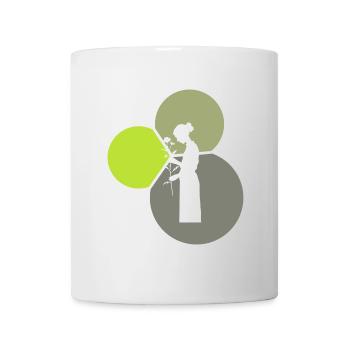 Florist Garten - Tasse - Weiß - Vorne