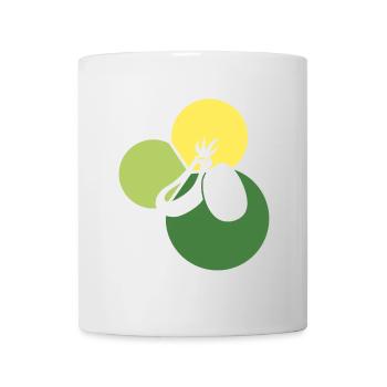 Vegan Healthy - Mug - white - Front