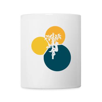 Baumklettern Kletteraffe - Tasse - Weiß - Vorne