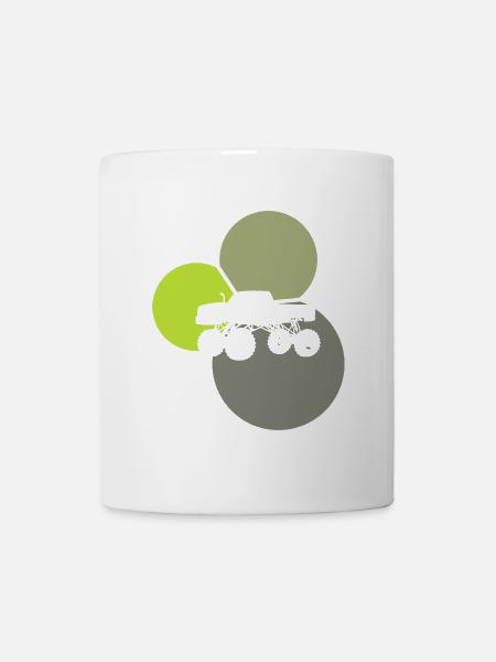 Reifen Jeep - Tasse - Weiß