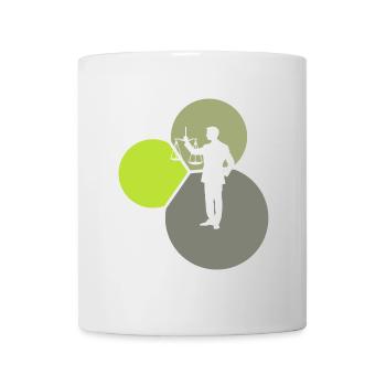 Juge Paragraphe Droit - Mug blanc - blanc - Devant