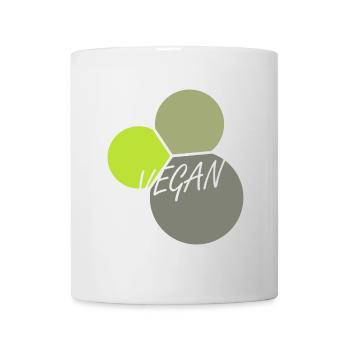 Vegan Organic - Mug - white - Front