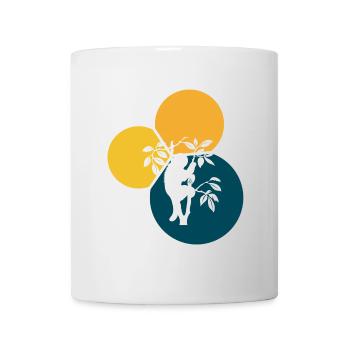 Faul Faultier - Tasse - Weiß - Vorne