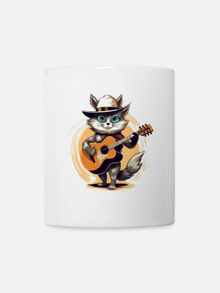Musiker Foxtrot - Tasse - Weiß