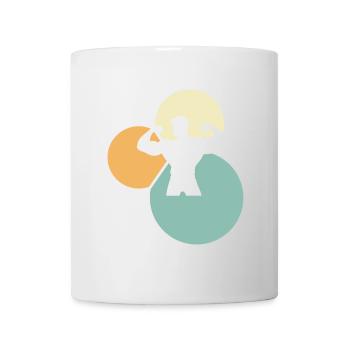 Bodybuilder Bodybuilding Dumbbell - Mug - white - Front