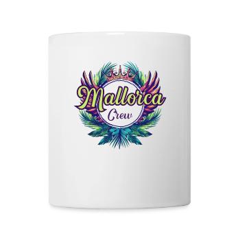 Mallorca Crew Urlaub - Tasse - Weiß - Vorne