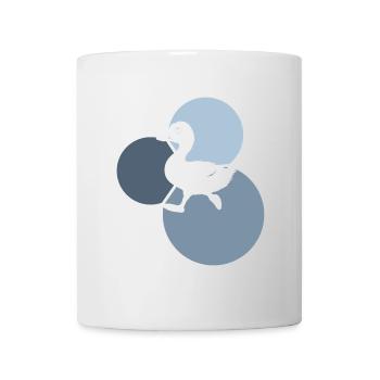 Schnabel Quak Gans - Tasse - Weiß - Vorne