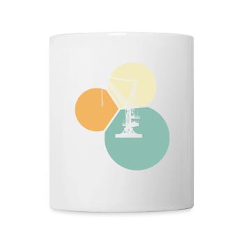 Kranfahrer Kran - Tasse - Weiß - Vorne