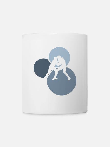 Wrestler Judo - Tasse - Weiß