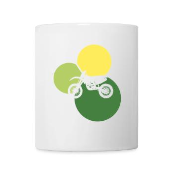 Motorcycle Stunt - Mug - white - Front