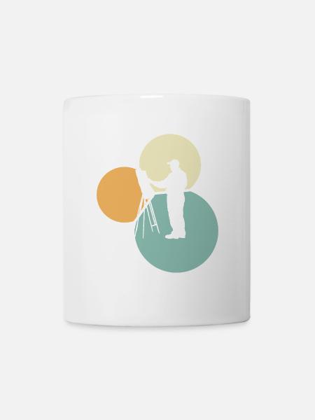 Malen Malerei - Tasse - Weiß