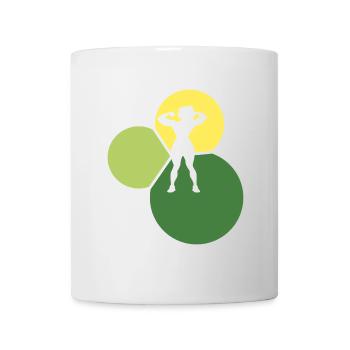 Bodybuilding Bodybuilder Workout - Mug - white - Front
