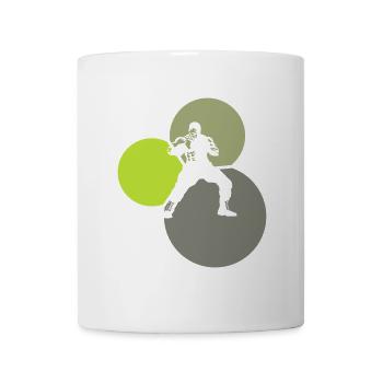 MMA Grappling Mixed Martial Arts - Tasse - Weiß - Vorne