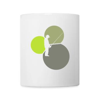 Fischen Sportfischer Fischerei - Tasse - Weiß - Vorne