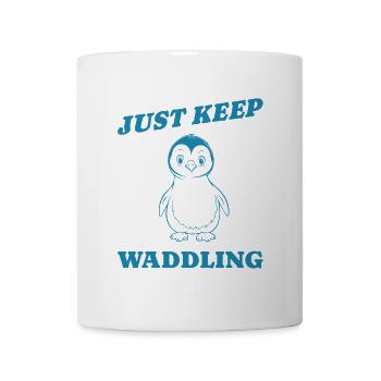 just keep waddling gift - Mug - white - Front