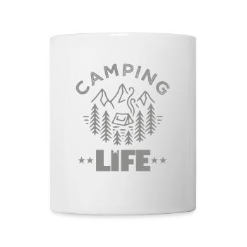 Camping Life - Mug - white - Front