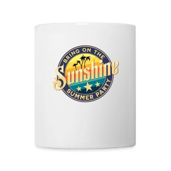 Bring on the Sunshine Summer Design - Mug - white - Front