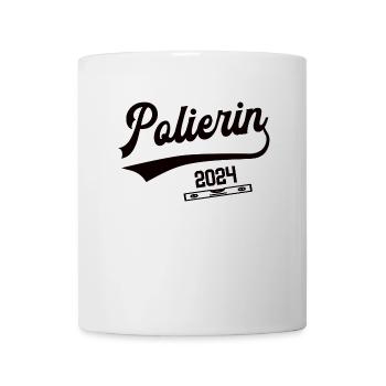 Polierin 2024 Beruf Polier Azubi Lehrling Lehre - Tasse - Weiß - Vorne