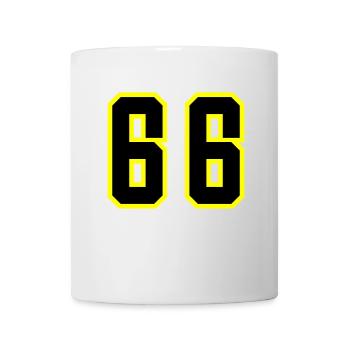 66 Number Leotard - Mug - white - Front