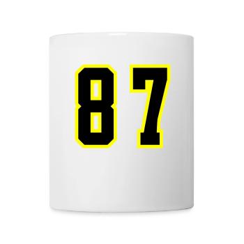 87 Number Leotard - Mug - white - Front