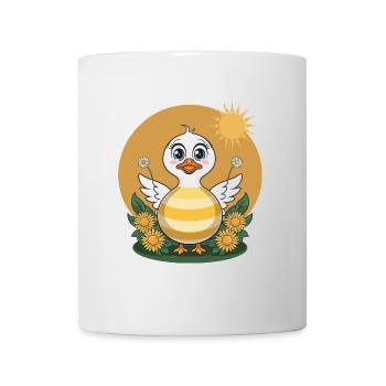 Canard mignon - Mug blanc - blanc - Devant