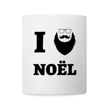 J'aime Noël - Mug blanc - blanc - Devant