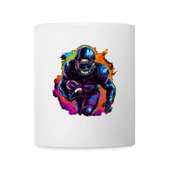 American Football Sport Fans & Football Spieler - Tasse - Weiß - Vorne